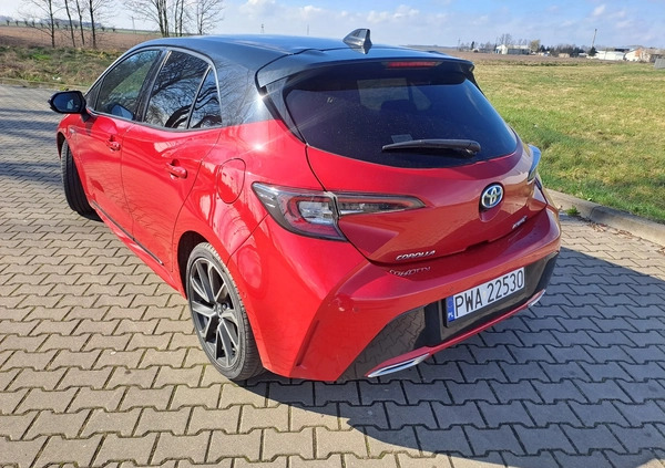 Toyota Corolla cena 74900 przebieg: 21222, rok produkcji 2019 z Wągrowiec małe 211